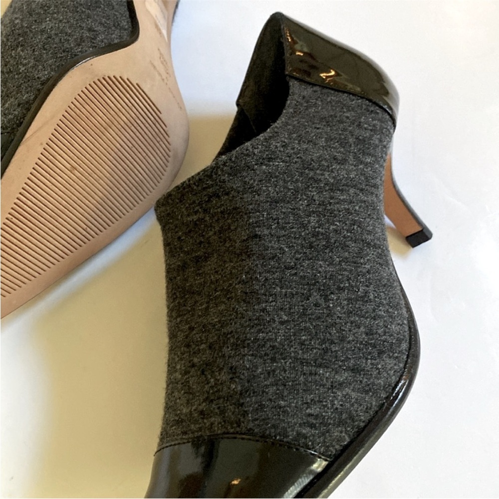 Donald J. Pliner Low Heels Shoes Ankle Size 8 Gray Black - Picture 15 of 15